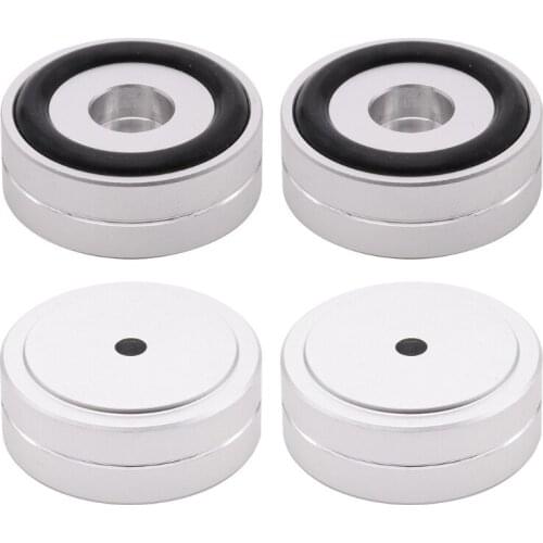 Speaker Isolation Feet Pads Speaker Stands Foot Pins Super Load-bearing Feet Pads Spare Parts Aluminum Alloy Feet Pads