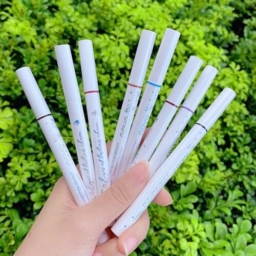 Colorful Eyeliner Matte Liquid Quick-drying Waterproof Non-smudge Natural And Long-lasting Makeup Pen TSLM1