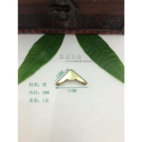 19mm Photo metal decorative corner Imitation Gold Book Corner / Albums Corner / Notebook Corner / Metal Decoration Gadgets Album