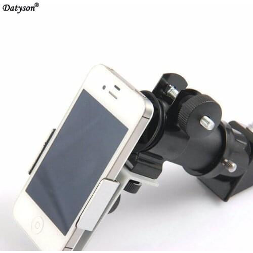 Datyson 1.25 or 2.0 inch Metal Universal Telescopes Photography Bracket Telescope Phone Adapter
