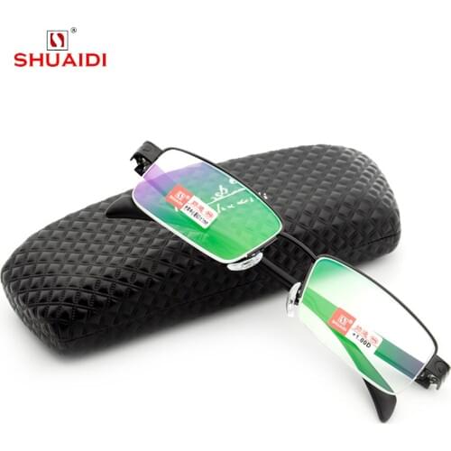 Photochromic Reading Glasses Business Simple Ably Commercial TR90 Ultralight Spectacles +1 to +4 Progressive Or Polarized Lens