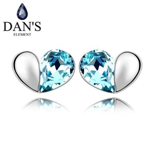 DANS Austrian Crystals Stud earrings for women Hot Sale Top Fashion Vintage Earrings 84305