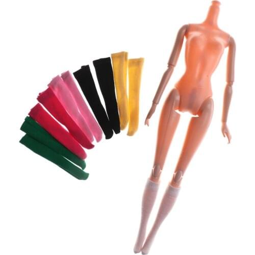 1Pair 1/6 Stockings Socks For Barbie/ For Silkstone Barbie / For Momoko/ For Blythe Doll Accessories Wholesale