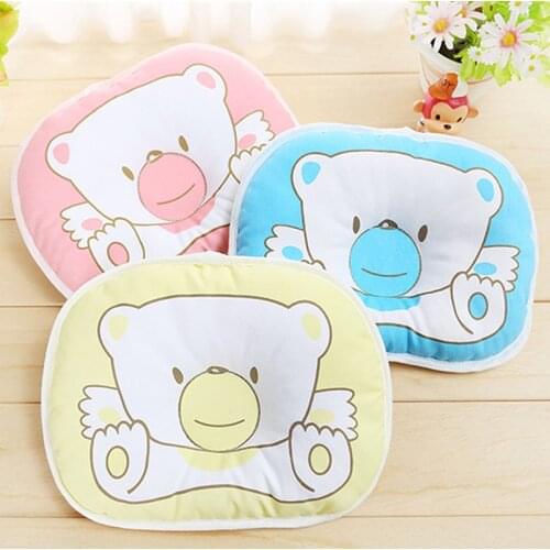 1Pcs Baby Nursing Pillow Infant Newborn Sleep Support Concave Cartoon Pillow Printed Shaping Cushion Prevent Flat Head