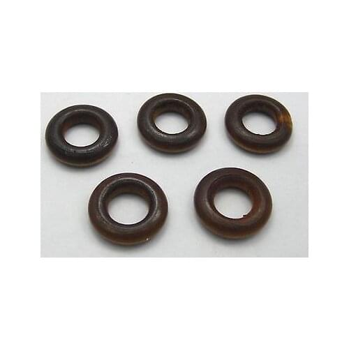 100 Brown Round Ring Wood Beads 20mm ~Wooden Ring Beads