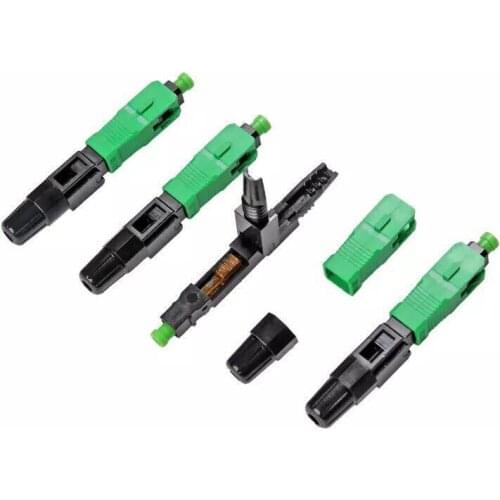 200pcs/lots GONGFENG New SC/APC Optic Fiber Fast Connector FTTH Embedded Quick Connector Special Wholesale shipping to Brazil