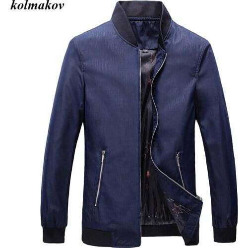 2020 New Arrival Style Men Boutique Jacket Coat Fashion Casual Solid Baseball Collar Mens Zippers Slim Jacket Dress Size L-4XL