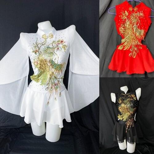 2020 Crystal Bodysuit Hip Hop Pole Dance Clothing For Women Nightclub Bar DJ DS Drag Queen Costumes Stgae Rave Clothes DQS5817