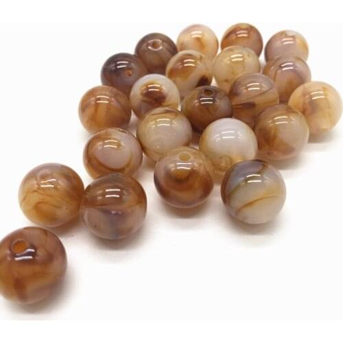 New 10pcs 14mm of Acrylic Beads Earrings Necklace Accessories Beads For Jewelry Making DIY Jewelry Findings #ZS14