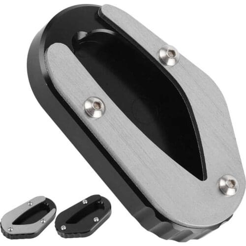 Motorcycle Accessory Motorcycle Side Stand Enlarge Pad Kickstand Extension Fit for TRIUMPH Bonneville T100 18-2020/ T120 16-2020