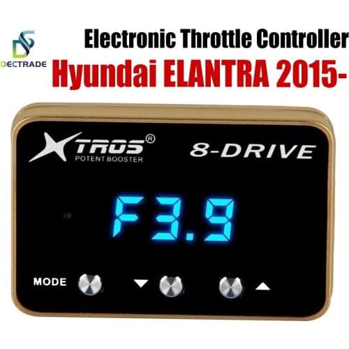 Dectrade Car Electronic Throttle Controller Racing Accelerator Potent Booster For Hyundai Elantra 2015- Tuning Parts 8 Drive