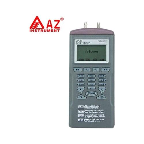 AZ9632 Digital LCD Dataloggers With Programmer AZ Differential Pressure Tester Meter Handy Pressure Datalogger 2Psi AZ-9632