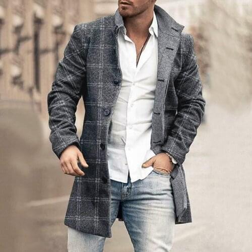 Мужские длинные тренчи JAYCOSIN China At AliExpress