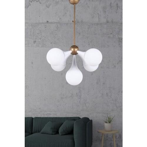 Saint Belisama Fergie 5 Li Chandelier Tumbled