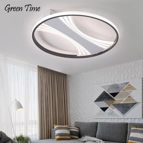 Modern Round LED Ceiling Light for Living Room Bedroom Dining Room Kitchen Light Indoor Ceiling Lamp Home Decor Lighting Lustres