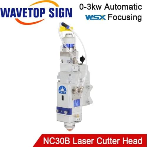 WaveTopSign WSX NC12 1000W 0-1KW Automatic Focusing Fiber Laser Cutting Head for Metal Cutting