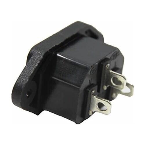 Free shipping 1200 Pcs 3P IEC 320 C14 Male Plug Panel Power Inlet Sockets Connectors AC 250V 10A