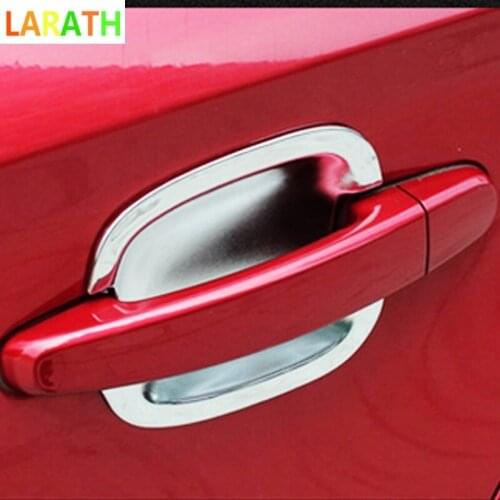 For Suzuki Sx4 S-Cross Crossover 2014 2015 2016 ABS Chrome Car Styling Side Door Handle Bowl Cover Trim Handle Protector 4pcs
