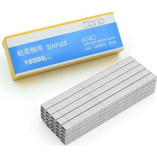 10000pcs Strap Plant Garden Tool binder tree Branch nail Machine Pack Tapener fruit Bind Trunk Staple pin Tapetool Connect Stem