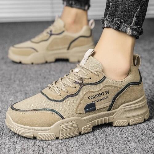 2021 Fashion Mens Sneakers Mesh Casual Shoes Lac-Up Mens Shoes Lightweight Vulcanize Shoes Walking Sneakers Zapatillas Hombre