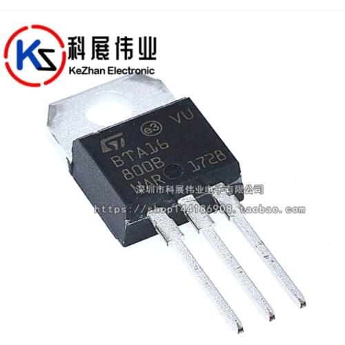 Xinyuan 10PCS/LOT BTA16-800B TO-220 BTA16-800 TO220 BTA16 800V 16A 16-800B new and original