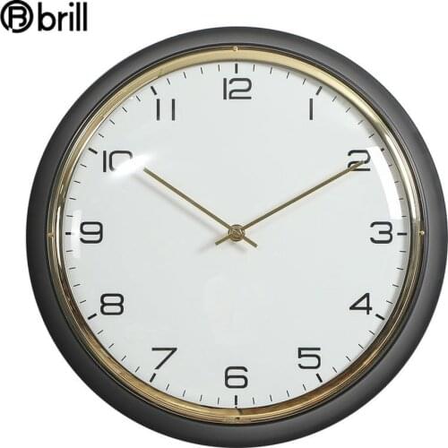 Nordic Meatl Wall Clock Living Room Creative Luxury Wall Clock Watch Home Bedroom Silent Wall Watches Home Decor Relojes Pared