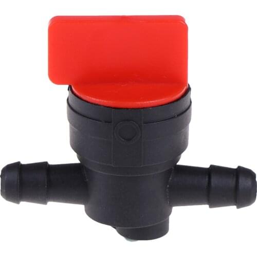 New 1PCS 1/4" Inline Straight Gas Fuel Cut Shut Off Valve