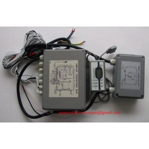 Full electric system for JAZZI & MONALISA spa, control panel+electric boxes+sensors+cables