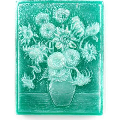 Silicone Soap Mold with Vase Design for Natural Handmade Mould Craft Resin Decorating Tool