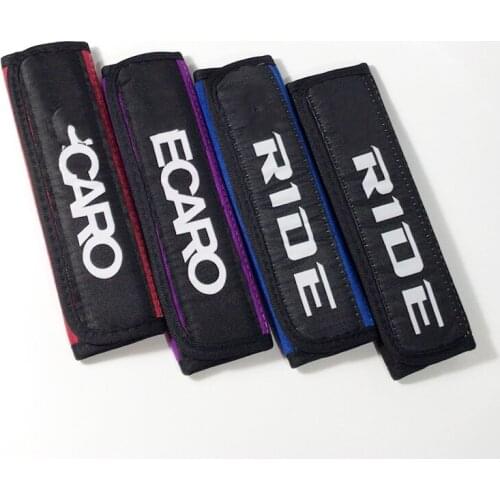 1Pair Racing JDM Universal suede Car Seat Pads (2pcs)