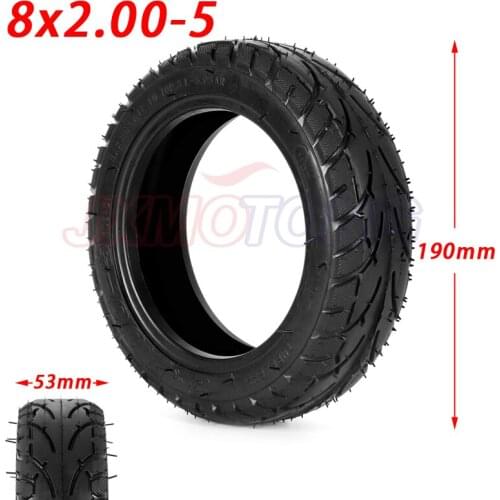8X2.00-5 Vacuum tires Wheel Tyre 8X2.00-5 Tire for Kugoo C3 S3 S2 MINI Electric BIKE