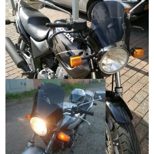 Wind Screen Motorcycle Windshield Windscreen For Honda CB400 SF CB600 CB250 CB 250 400 600 750 900 919 1000 1300 1100SF 400SF