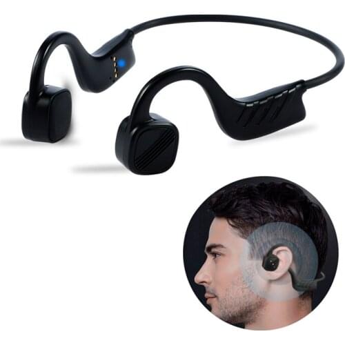 IPX8 Waterproof Bone Conduction Headphones & Noise Reduction 8GB Open-Ear MP3 Music Player Wireless Bluetooth Headset Swimming