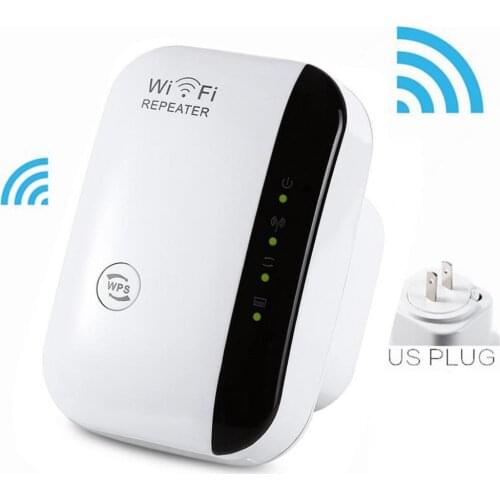 WiFi Repeater Security Signal Booster ABS 2.4G Network WiFi Extender for Home