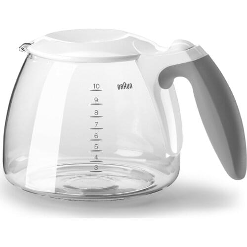 Braun carafe jug 10 cups lid coffee Aroma Passion PurAroma KF500