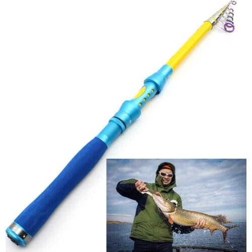 1.8m -3.0m Telescopic Sea Fishing Rod, Trout Rod Revolving Rod Rock Sea Fishing Long-term Cast Rod, Sea Bass Fishing Rod Pesca
