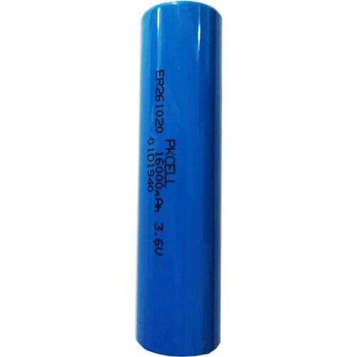 30Pcs/lot PKCELL 3.6V Lithium Battery ER261020 16000mAh Li-SOCl2 High Drain Battery