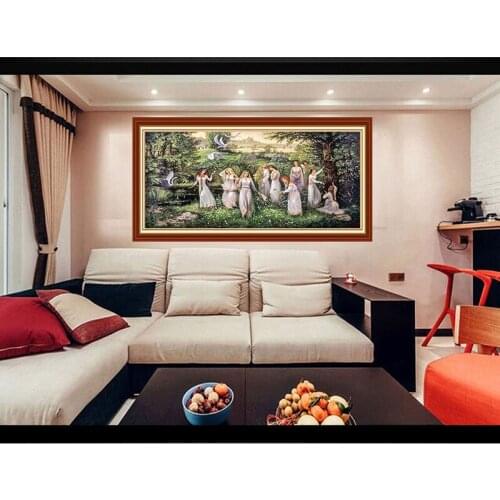 Diamond Embroidery Diy Diamond Painting Cross Stitch Kits Diamond Mosaic Forest girl Full Square Diamond Embroidery RS065