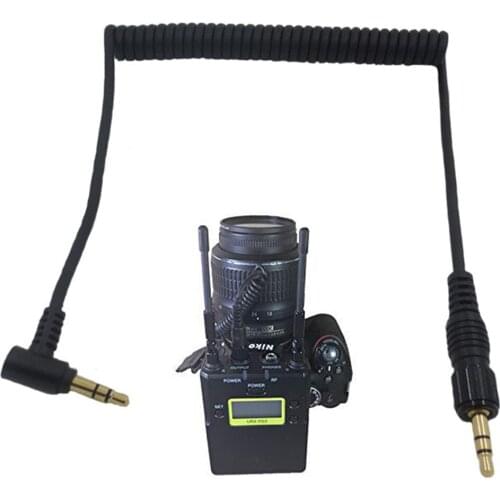 3.5mm Audio Cable Gold Plug Aux Cord Audio Cable for Sony UWP D11 D21 Sound Recording Microphone Accessories