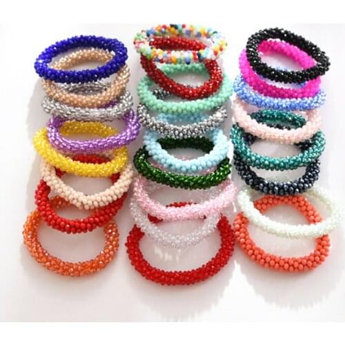 Bachelorette Party Crystal Bracelet Team Bride To Be Tribe Hand Band Head Rope Hair Accessories Hen Night Wedding Decor Supplies