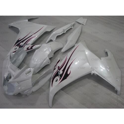 For YAMAHA FZ6 Fazer 2009 - 2013 Full Body Kits FZ6R Fazer 2011 Body Kits FZ6R Fazer 2010 White Fairings