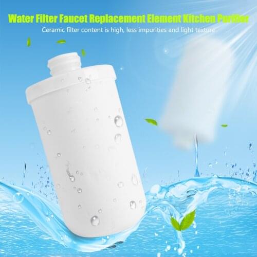 Kitchen Tap Water Filter Ceramic Water Purifier Home Faucet Water Cartridge Faucet Replacement Element Waterfilters Purifier