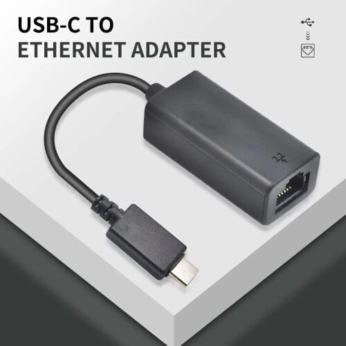 Type-c to ethernet adapter cable Realtek RTL8152B compatible with Thunderbolt to ethernet cable for apple macbook pro win10/8/7