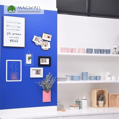 Magnetic double-layer cold color writing board 0.9*1.5m school teaching chalkboard wet erase dust free blackboard