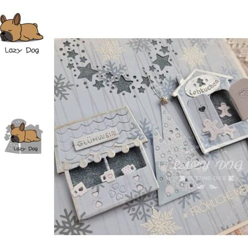 House Series Metal Cutting Dies Scrapbooking Stencil DIY Decorative Craft Embossing Die Cuts Card Making New Dies For 2019