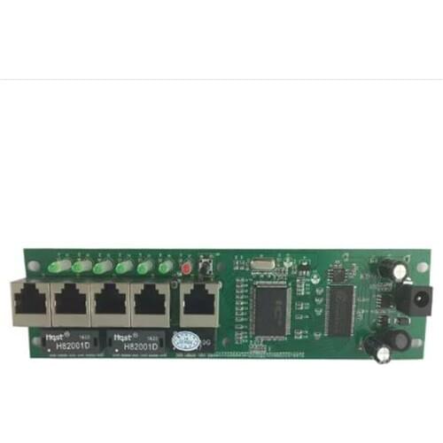Mini size intelligent wired distribution box 5-port router modules OEM pcb module 192.168.0.1 wire router manufacturer
