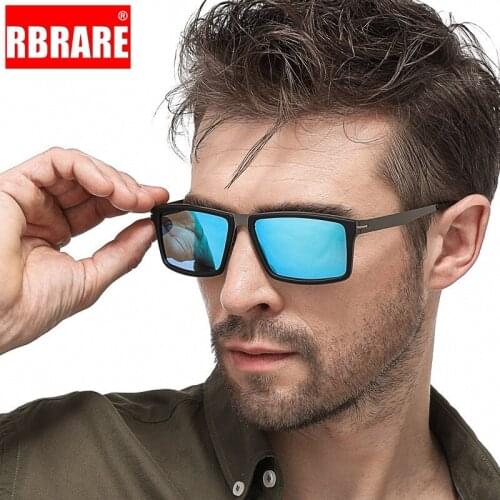 RBRARE 2021 Square Polarized Sunglasses Men Vintage Brand Designer Man/Women Sun Glasses Classic UV400 Outdoor Oculos De Sol