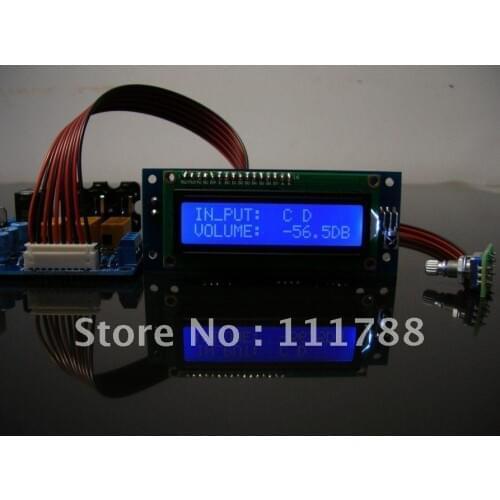 PGA2311 Remote Audio Preamp kit DIY