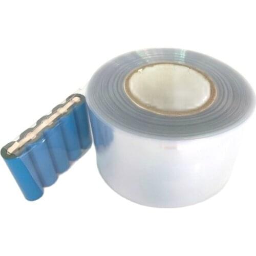 1m 50/70/92mm Clear Transparent Heat Shrink Tubing Sleeving Wrap Wire Electric Insulation Heat Shrinkable Tube Lipo battery film