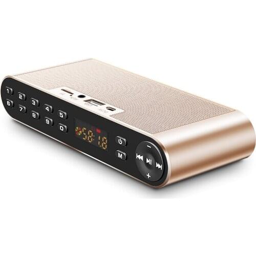 Q8 mobile phone wireless Bluetooth speaker dual speakers HIFI audio card USB portable subwoofer radio